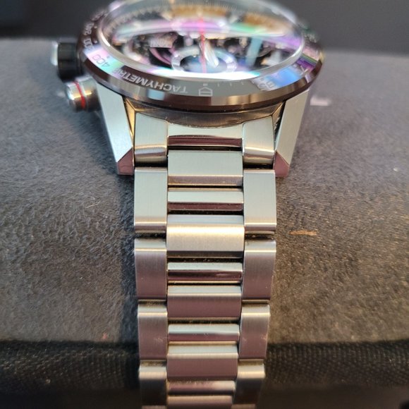 TAG Heuer Carrera Calibre 01 Skeleton Men's Watch - CAR201U.BA0766 - 43MM AUTO - Picture 14 of 15